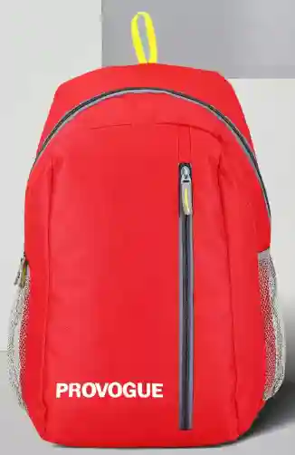  PROVOGUE Medium 25 L Backpack DAYPACK Bags Backpack for daily use library office outdoor hiking Backpack (Red)